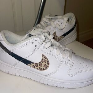 Cheetah Print Nike Dunks